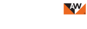 Andersen Windows and Doors certified contractor logo with AW emblem