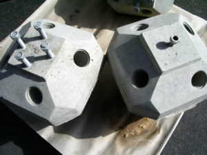 diamond pier 4 bolt and 1 bolt systems