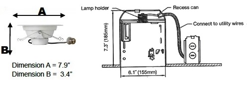 LED Retro step 1