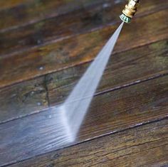 pressure washer for deck