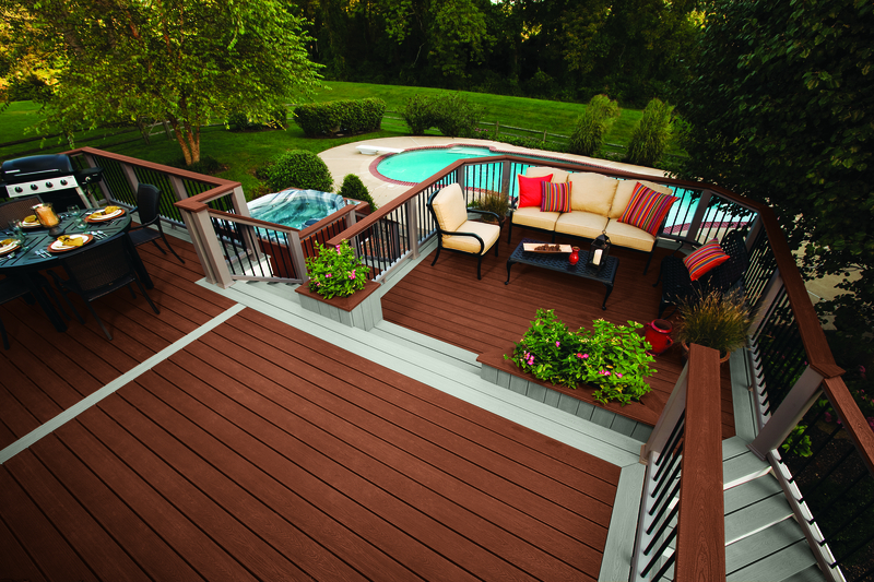 TRex decking is an easy way to go green